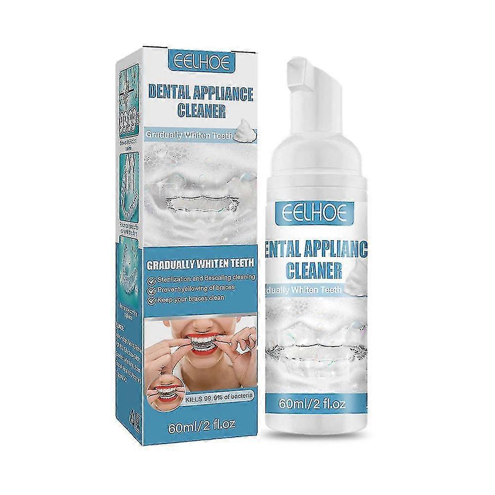 Orthodontic Foam Cleaner Braces Stain Removal Foam Cleaner Cleaning Care Braces
