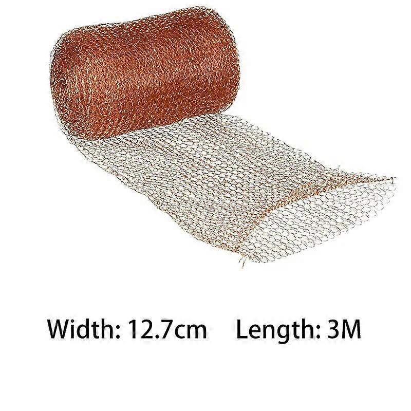 3/4m Signal Shielding Net Anti-Snail Copper Wire Net Pest & Rodent Net Mesh Exquisite Copper Decor Artworks Cleaning Tool