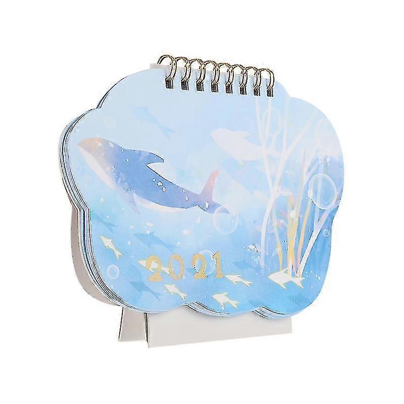 The New 1pcs Special Coil Desktop Calendar