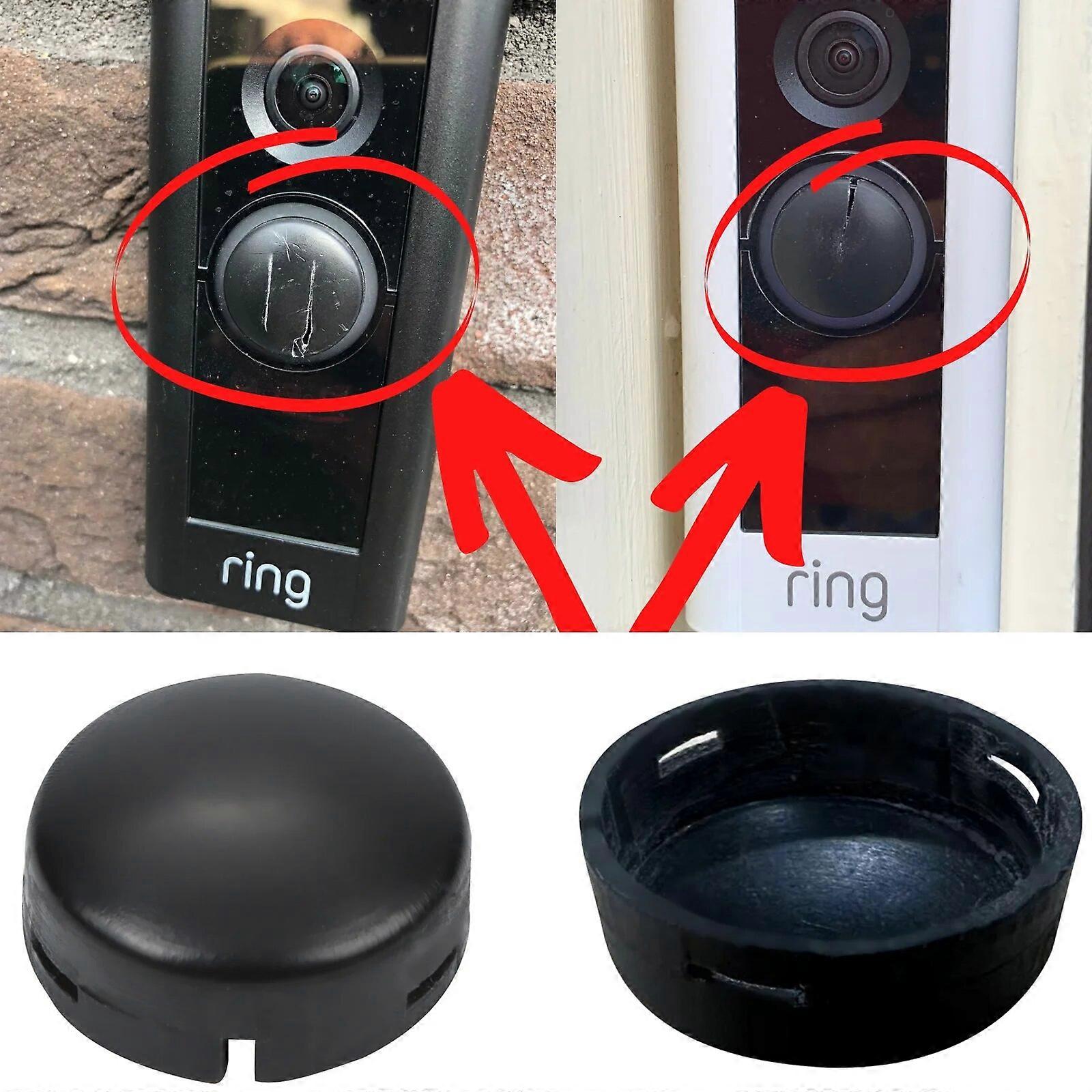 Pack of 2 Replacement Buttons Compatible With RING Doorbell Pro Fix Damaged Broken Cracked Button