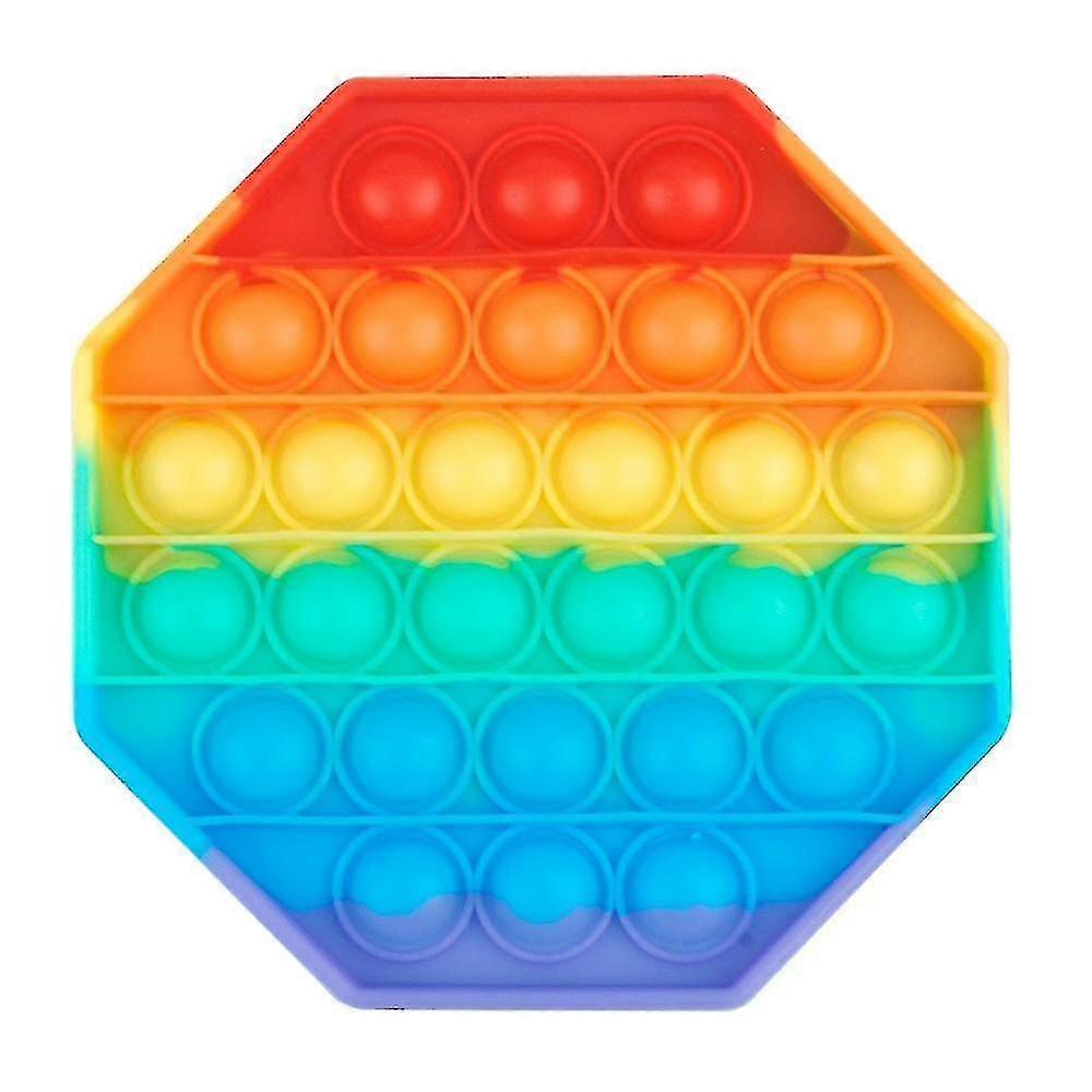 Colourfull Hexagonal Shape Strees Relief Toy