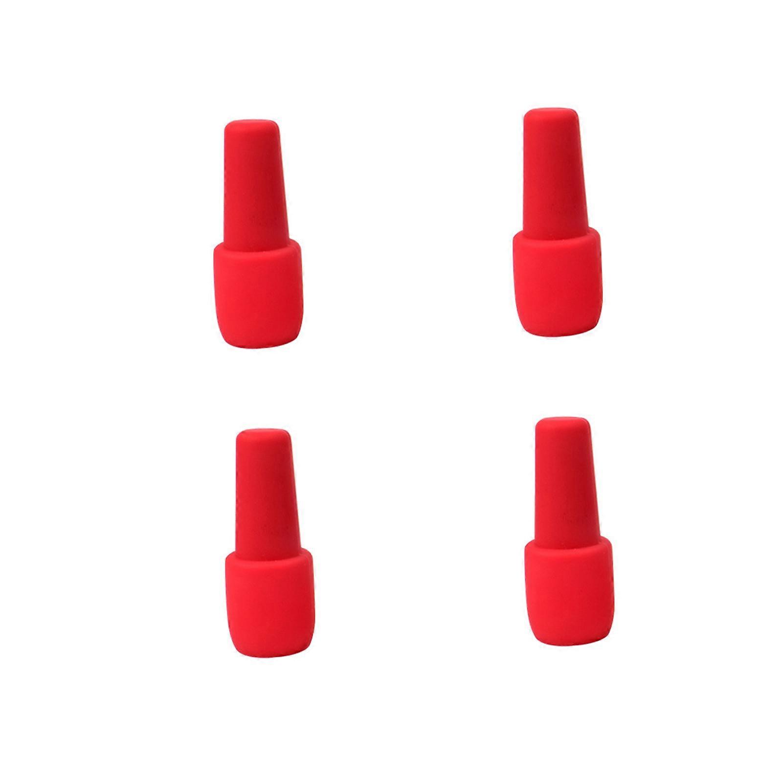 Universal Soft Silicone Wine Stopper Leakproof Wine Bottle Stopping Lid for Sparkling Wine Beer