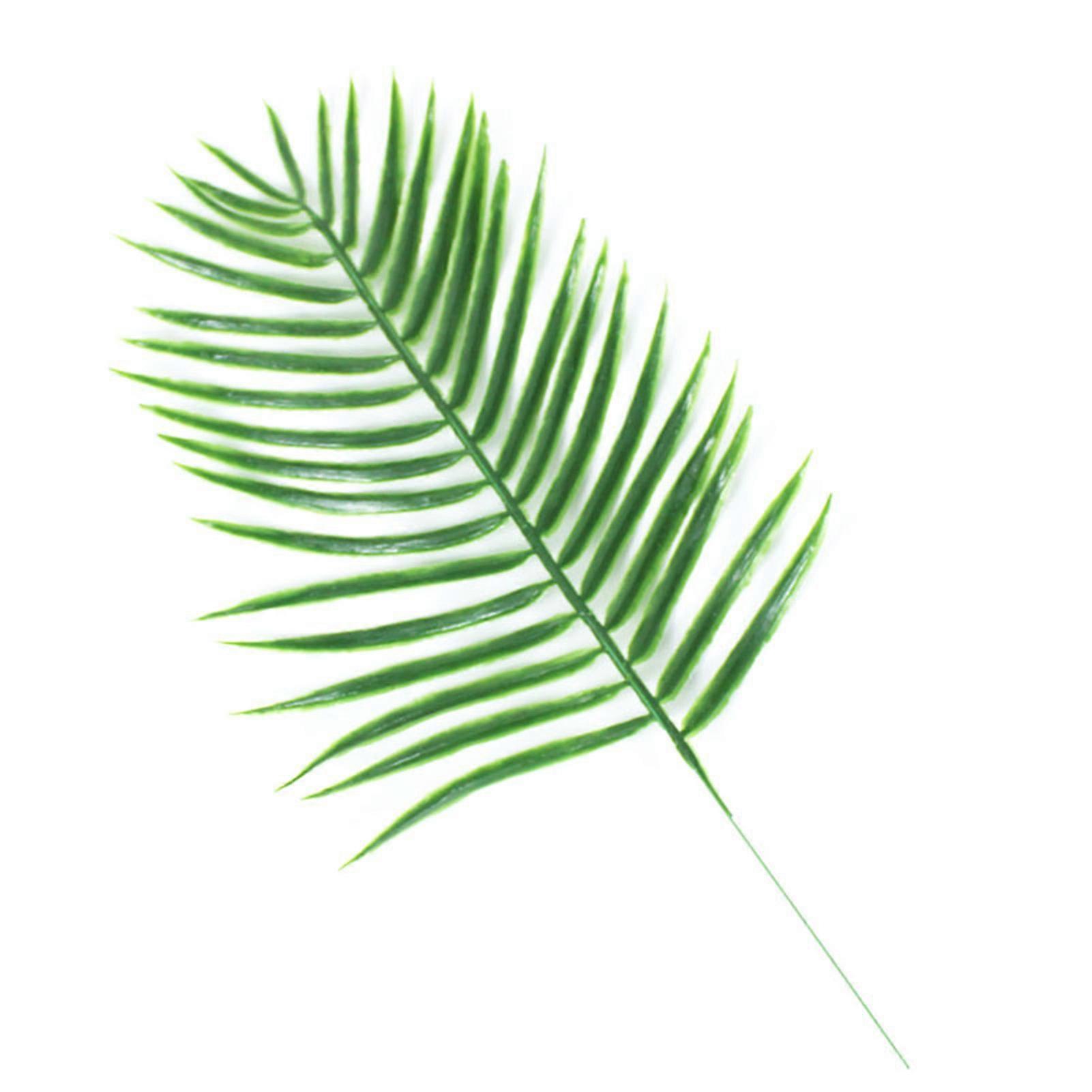 6pcs Simulation Plant Leaves Living Room Background Accessoriesfor Birthday Stage Party Show