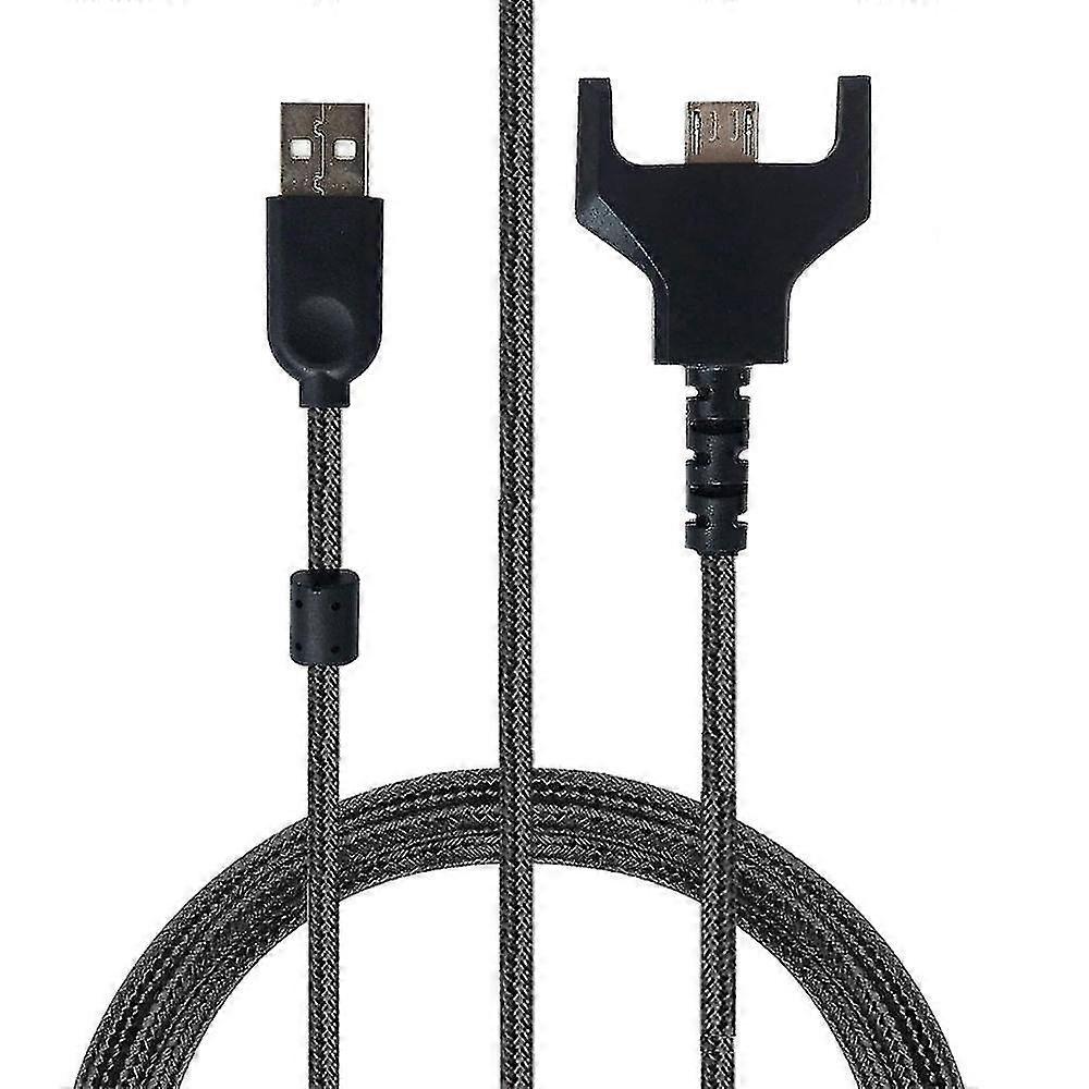 Replacement Nylon Braided Usb Charging Data Game Cable For Logitech G Pro X Superlight Glorious Model O D Wireless Gaming Mouse -dd