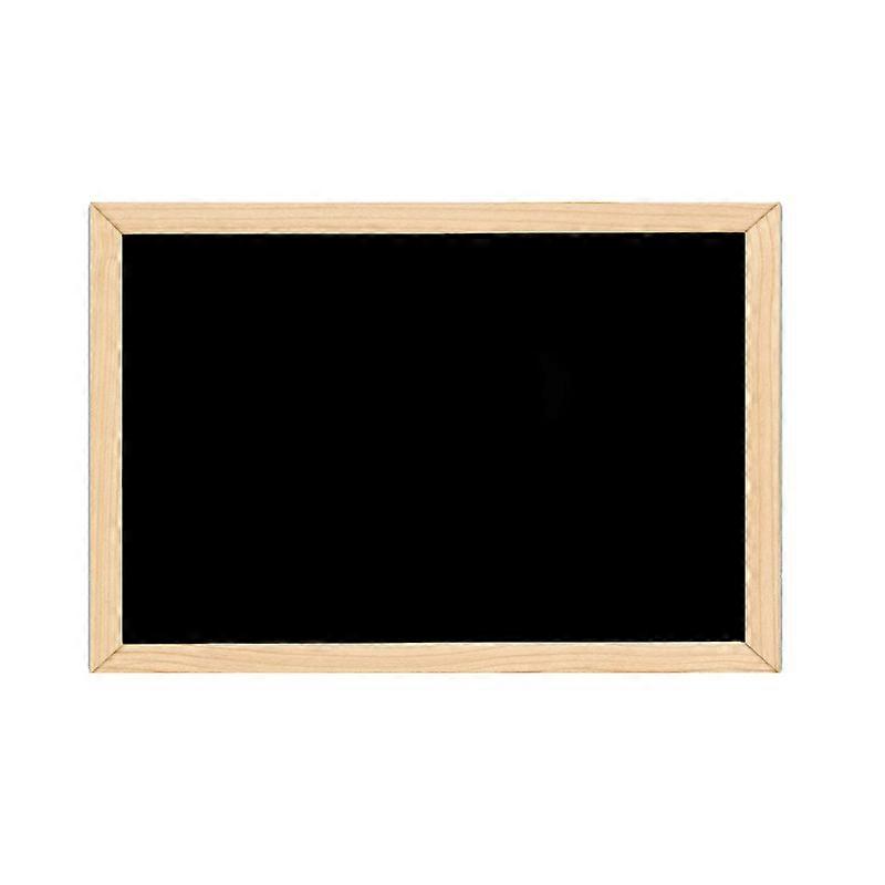 Tableau noir double face Artisanat en bois Cadre en bois Petit tableau noir écriture Message Board Home Decoration DIY Listing