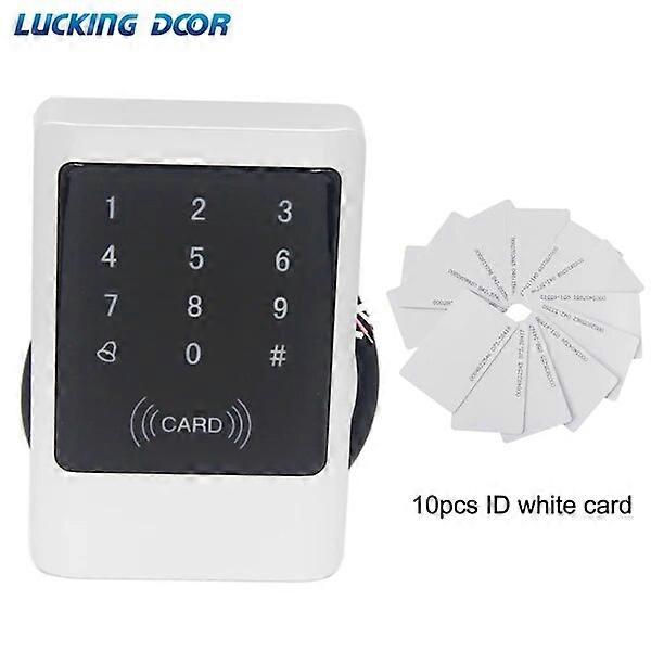 DOOR 125KHz Waterproof Access Control Touch Metal Smart Keyless Lock Card Reader