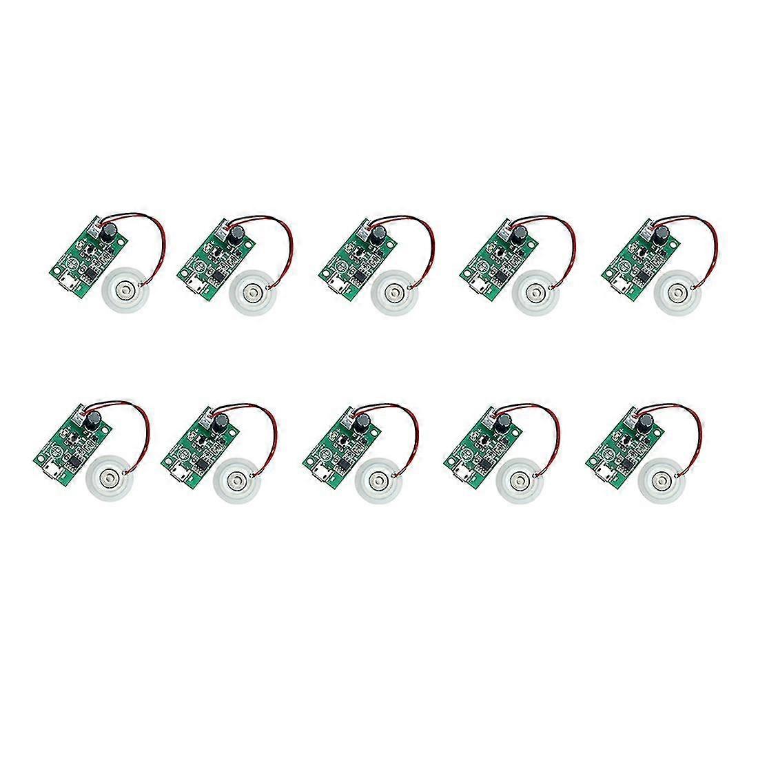 10x 1.5-3w Usb Mini Humidifier Atomizer Diy Kits Maker And Driver Circuit Board Fogger Atomization z