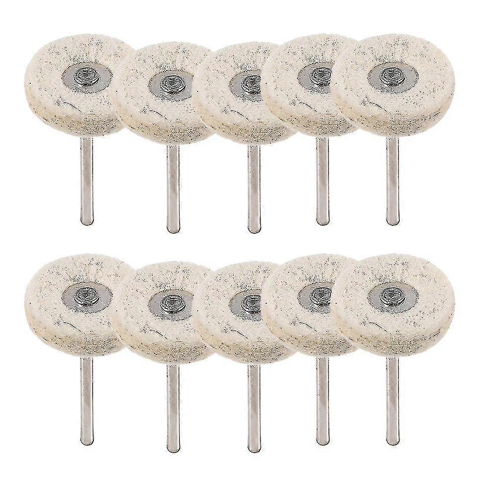 10 Stück 25mm Filz Installation Polierpad Schmuck Polieren Polieren Polierpad Set T-förmig