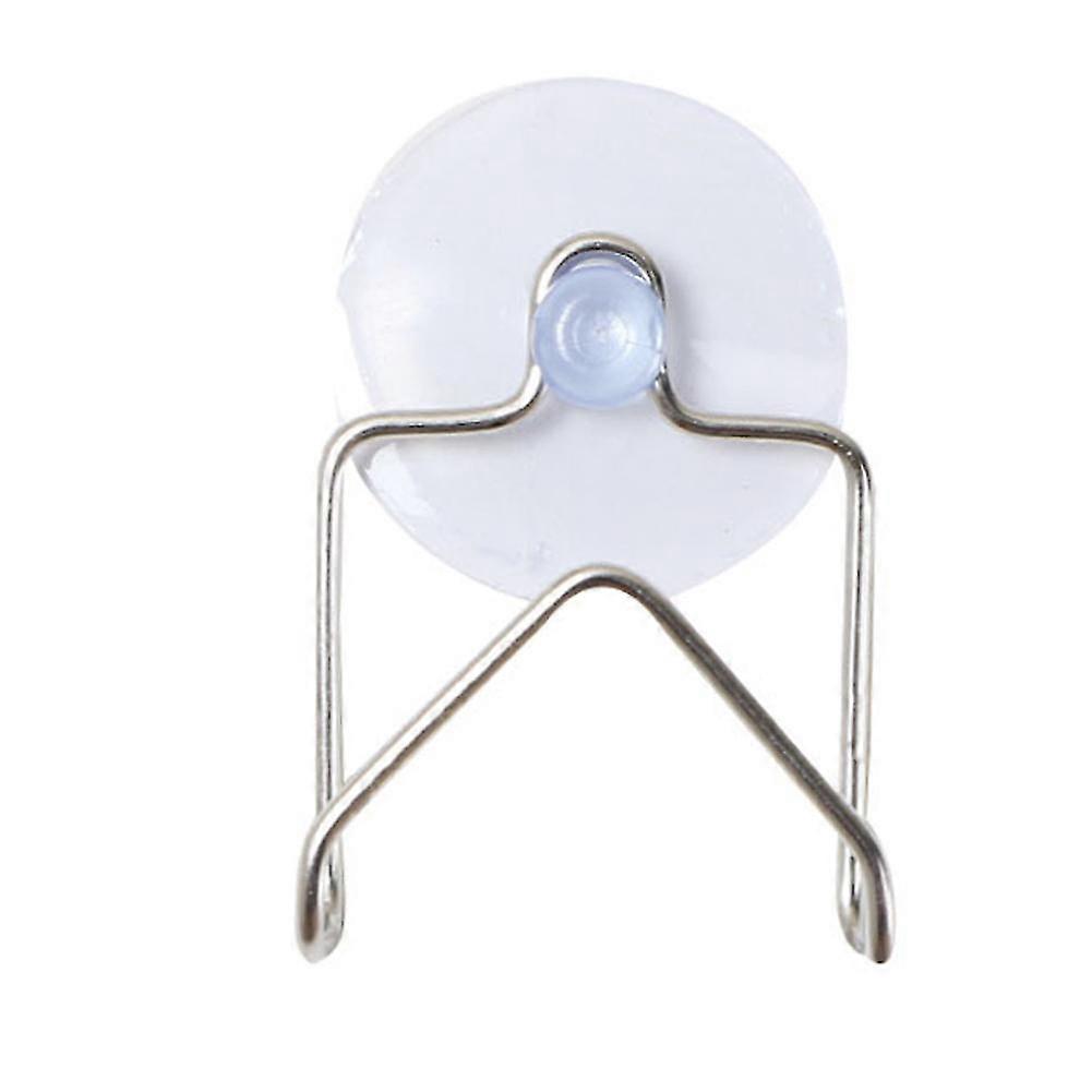 Practical Organizer Kitchen Tool Drain Rack Hanging Stainless Steel Suction Cup