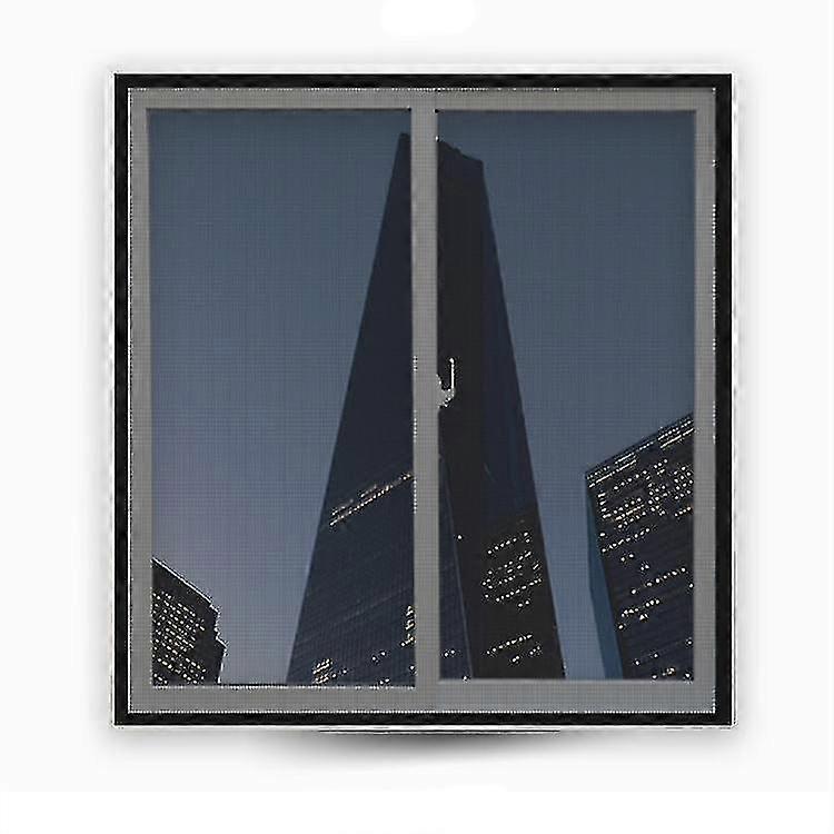 Magnetic Seamless Fiberglass Window Screen Mesh,ventilation And Breathable Window Netting