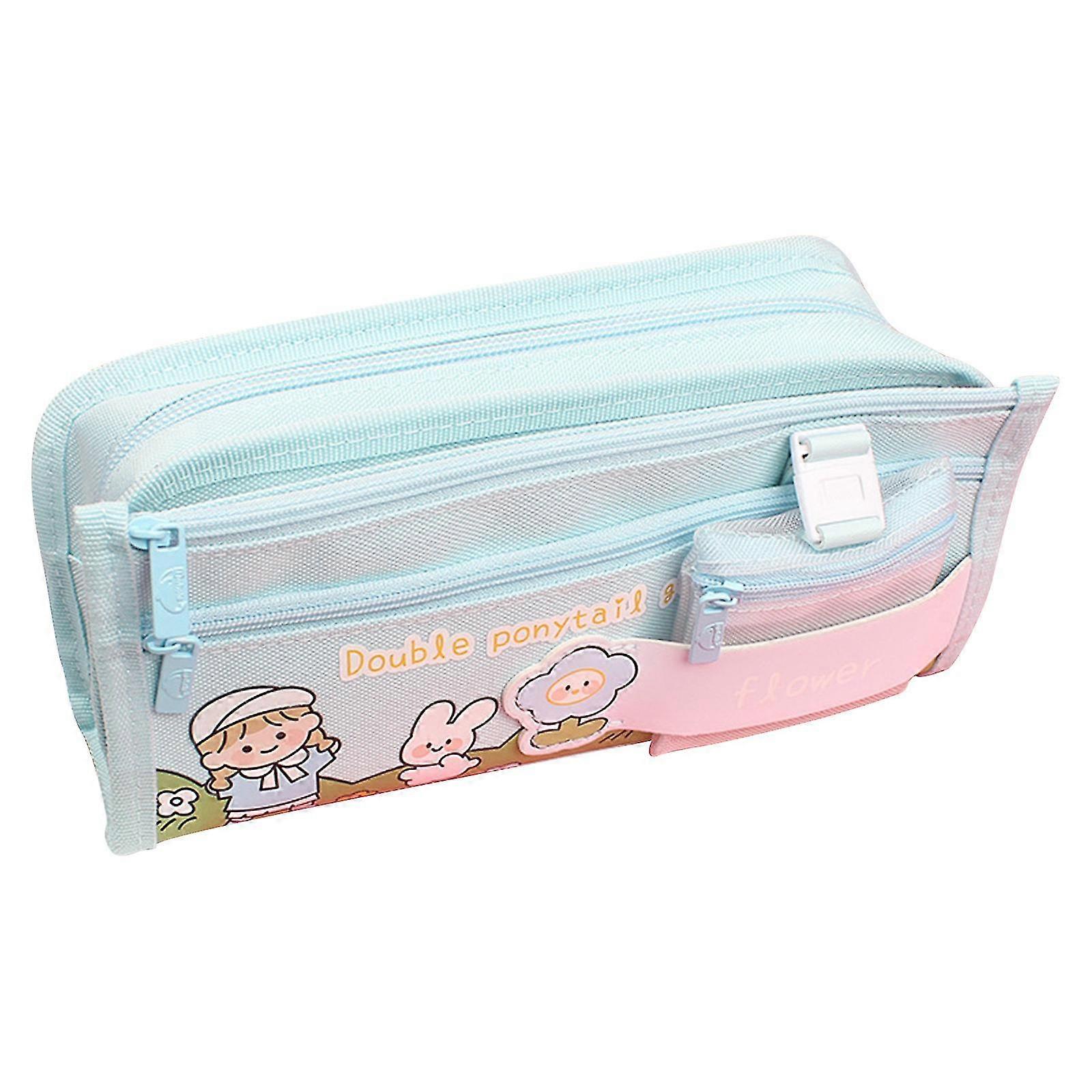 Large-capacity Multi-function Pencil Case Three-layer Stationery Bag Pencil Case