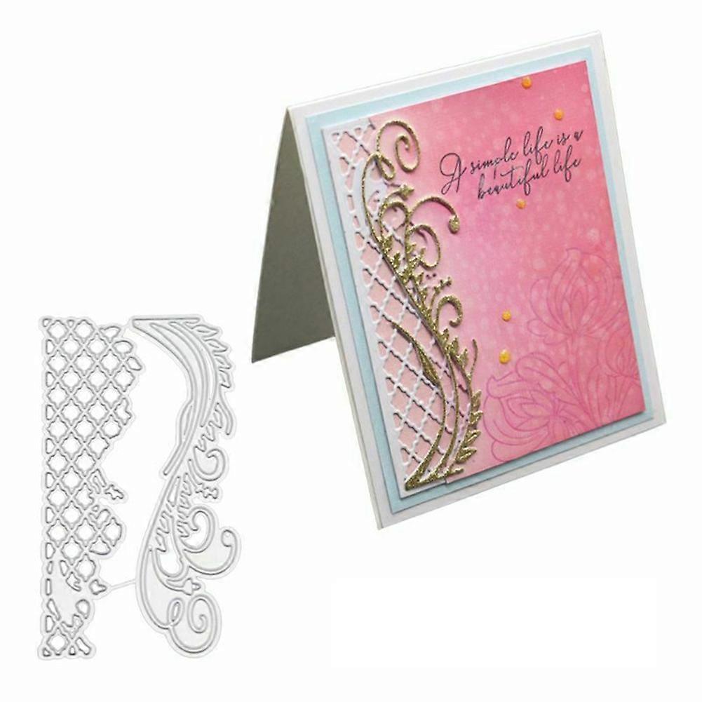 Flower Backdrop Metal Cutting Dies DIY Scrapbook Paper Cards Album Photo Craft