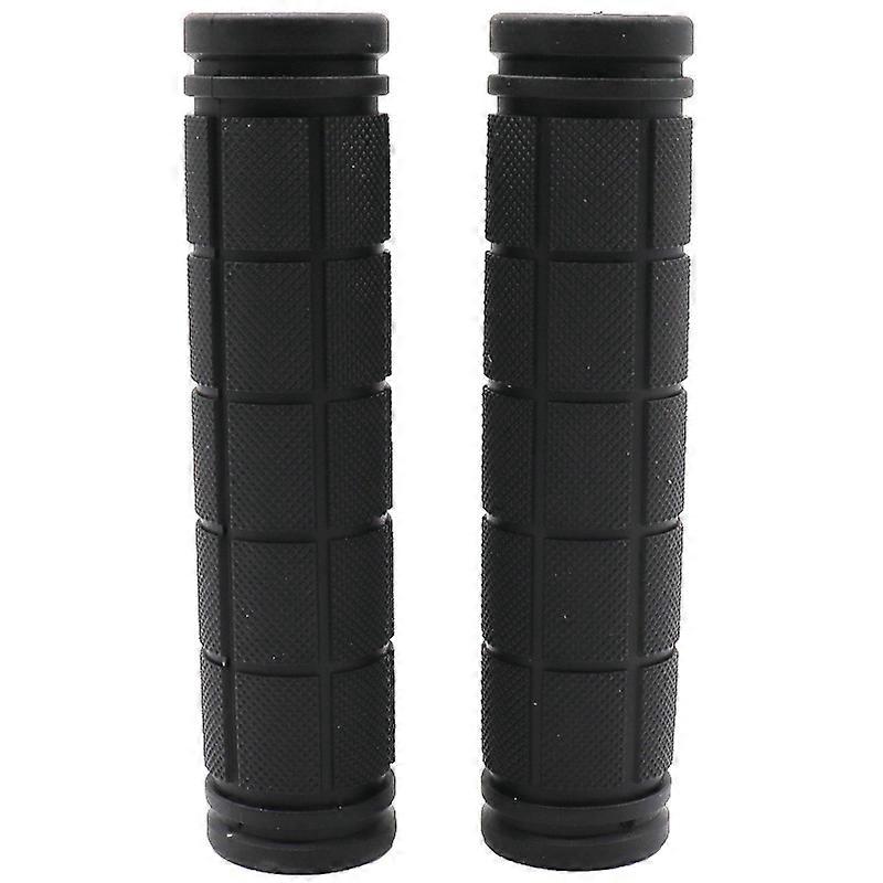 4Pcs Bike Handle Grips, Kids Non-Slip-Rubber Bicycle Handlebar Grips, Specialized Replacement Bike Grips, for Beach Cruiser Foldable Mountain Bicycle