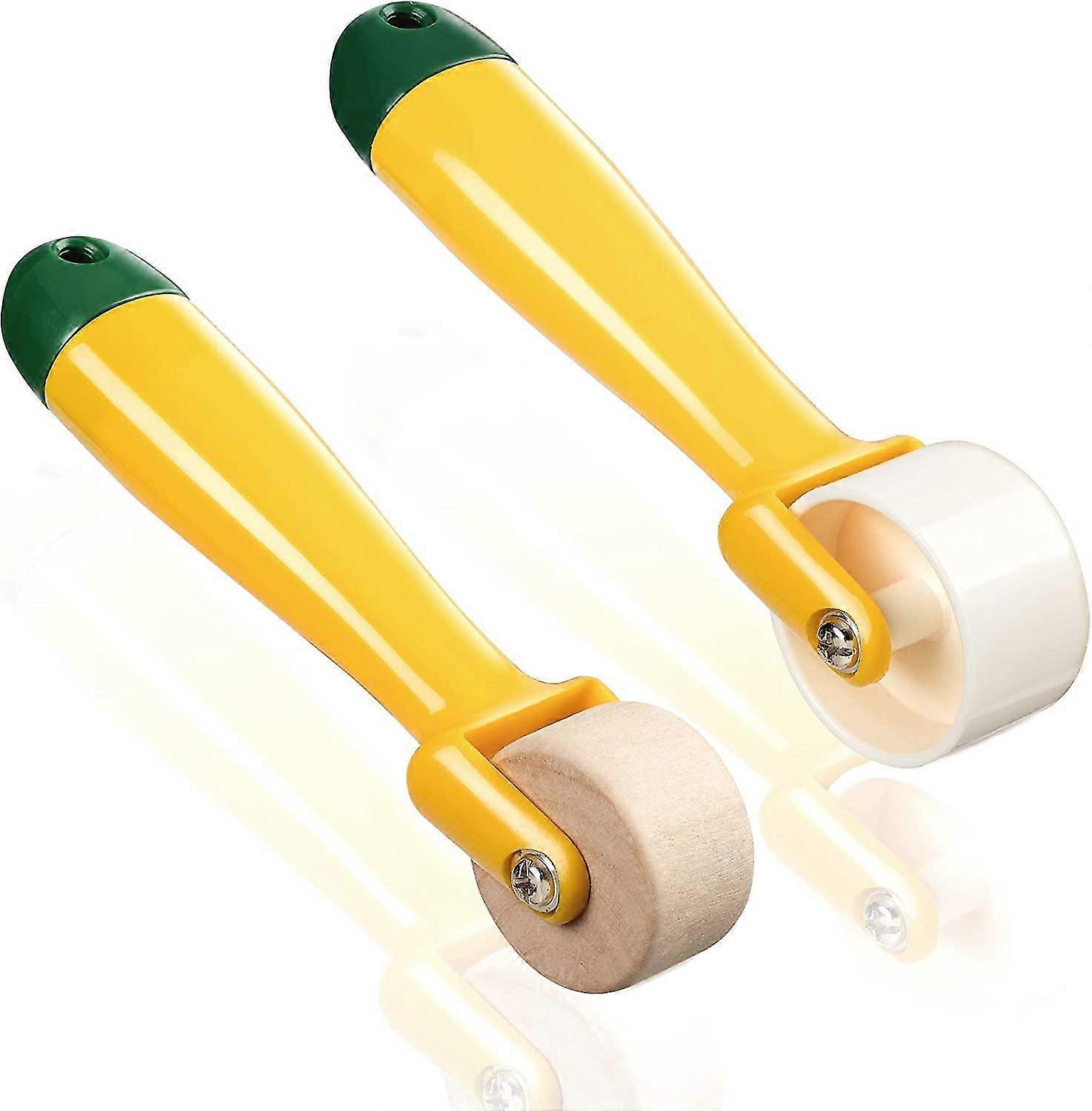 2 Pack Seam Roll & Press Roller. Quilting Tool Wallpaper Roller With Ergonomic