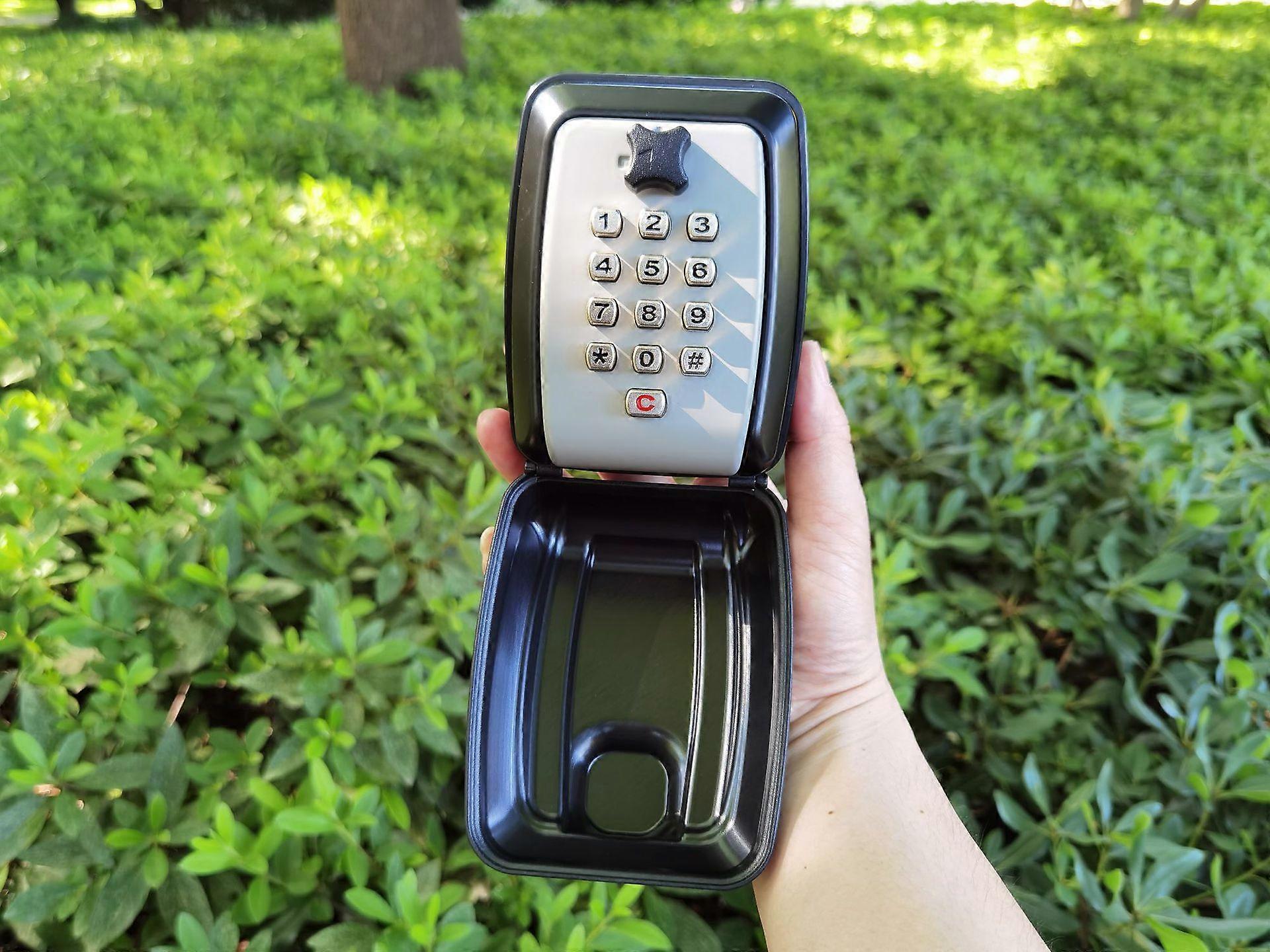 Waterproof Key Safe Box Wall-Mounted Key Box Outdoor Key Box Secure Key Box Wall-Mounted Key Safe Key