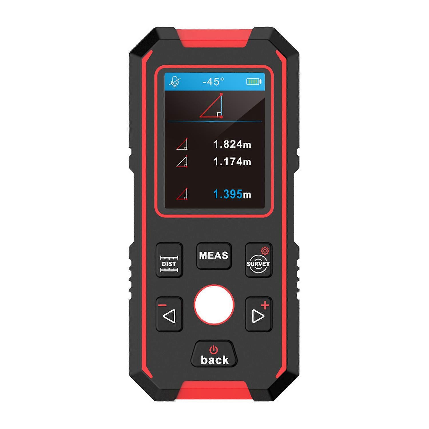 新しいスマートレーザー距離計距離計電子ルーレットデジタル定規NF-518S多機能3in1検出器レンジング