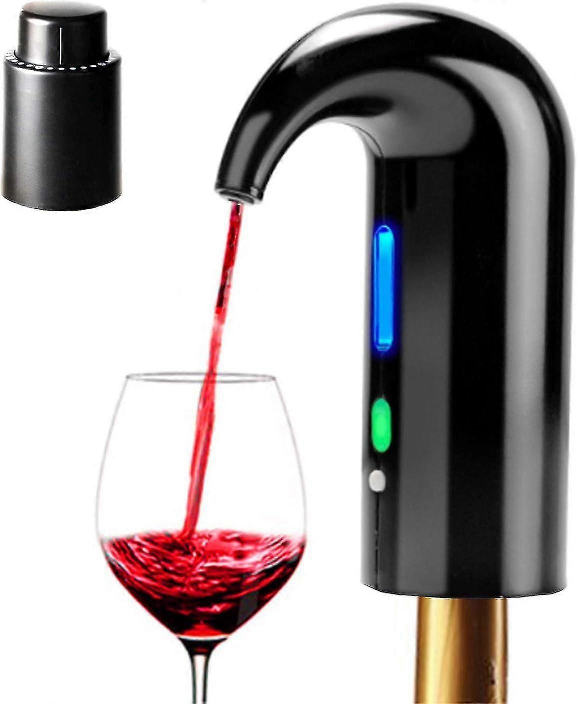 Aeratore elettrico per vino Decanter Distributore automatico di vino Aerazione del filtro Versatore beccuccio per bottiglie di vino Accessori per amanti del vino