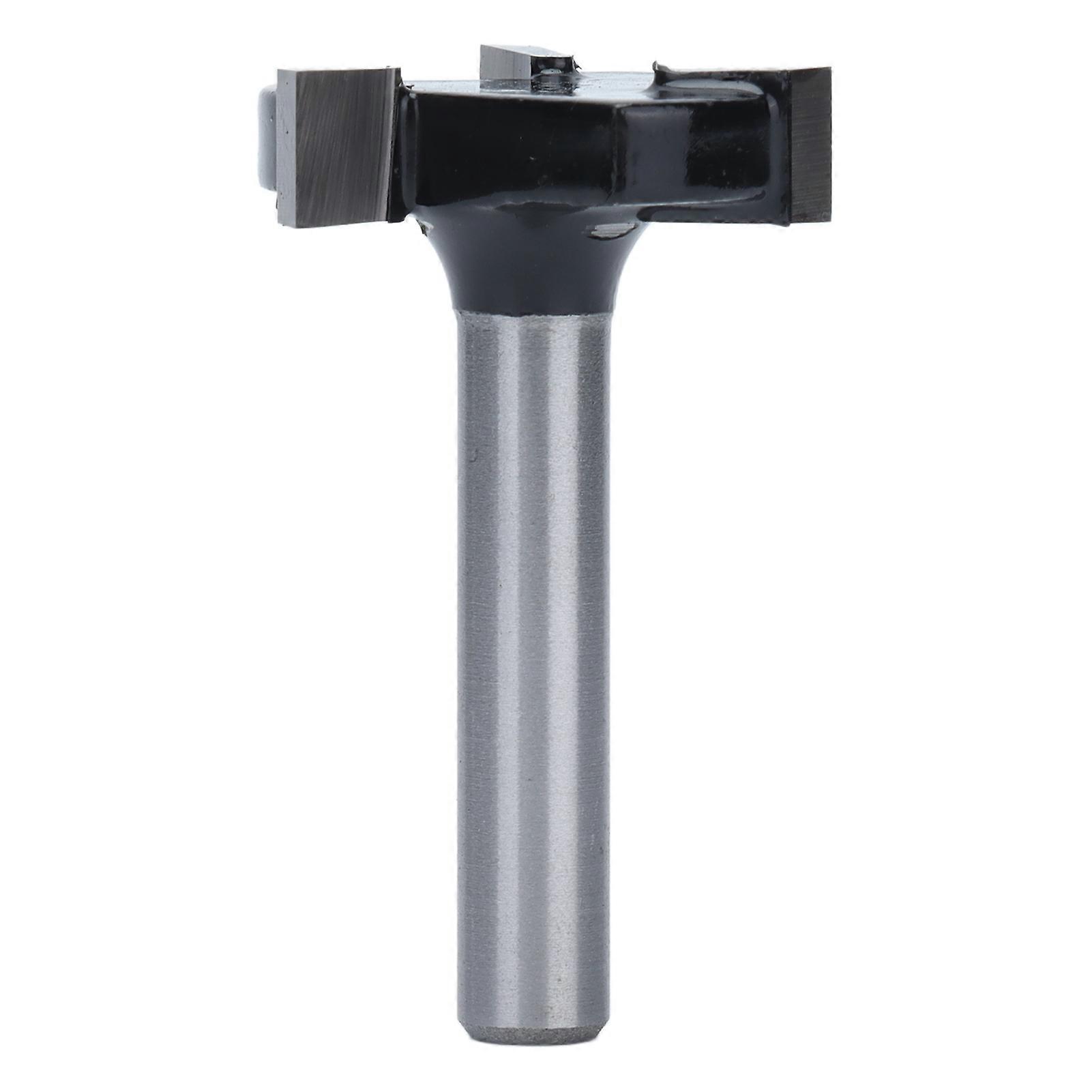 Router Bit 3 Edges T Shape Multifunctional Engraving Milling Cutter with Storage Box for CNC Routers Slotting HemmingBlack