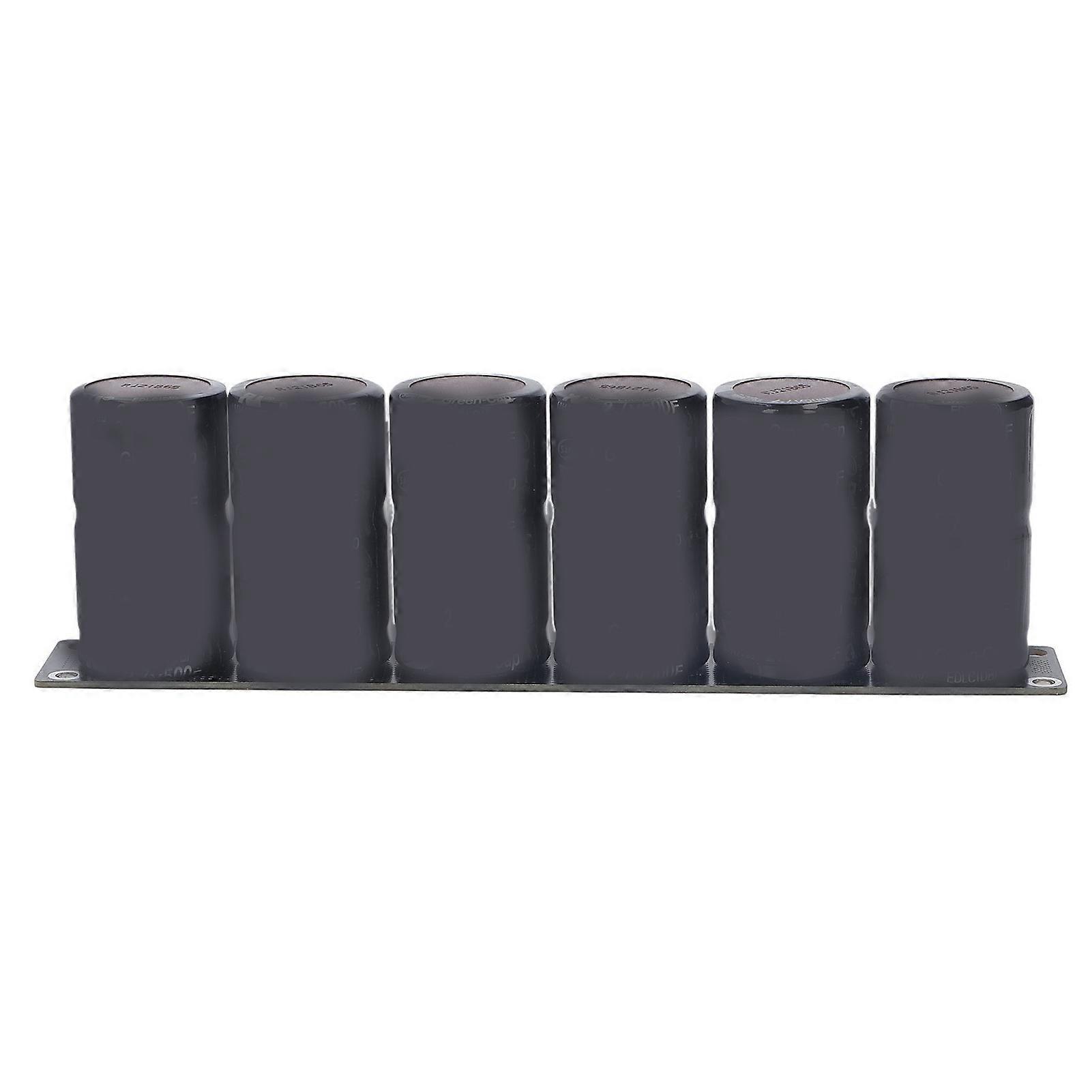 6 in 1 2.7V500F Super Capacitor Set Farad Capacitor Energy Storage Components 16V 83F