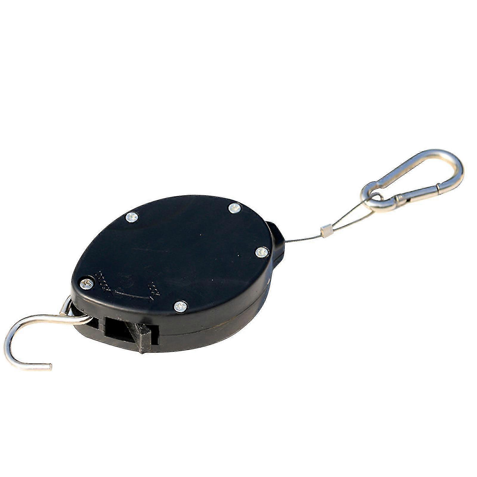 Retractable Pulley Hanging Basket Pull Down Hanger Garden Plant Pots Hook 1pc