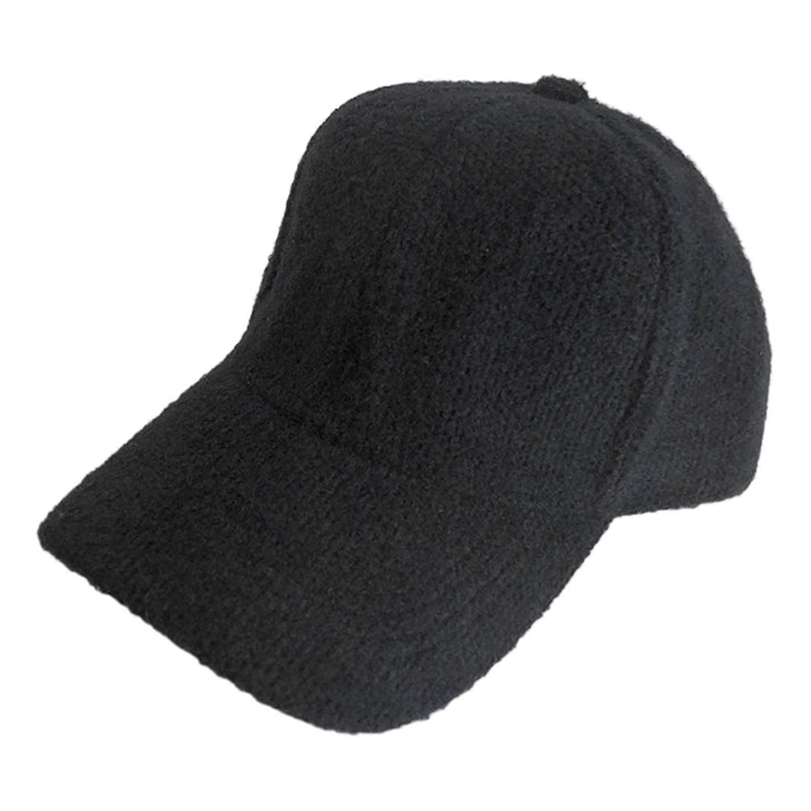Rabbits Fur Peaked Hat For Autumn Winter Thickened Comfy Cold-proof Hats For Hiking Riding