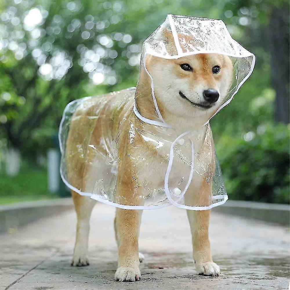 Animal Raincoat Dog Raincoats Waterproof Puppy Raincoats_(costbuy)