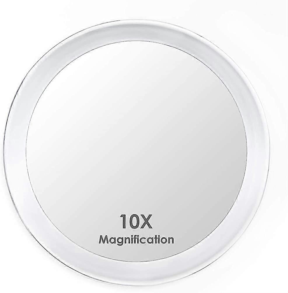 10X Magnifying Mirror With 3 Suction Cups, Make-Up Mirror With 10X Magnification