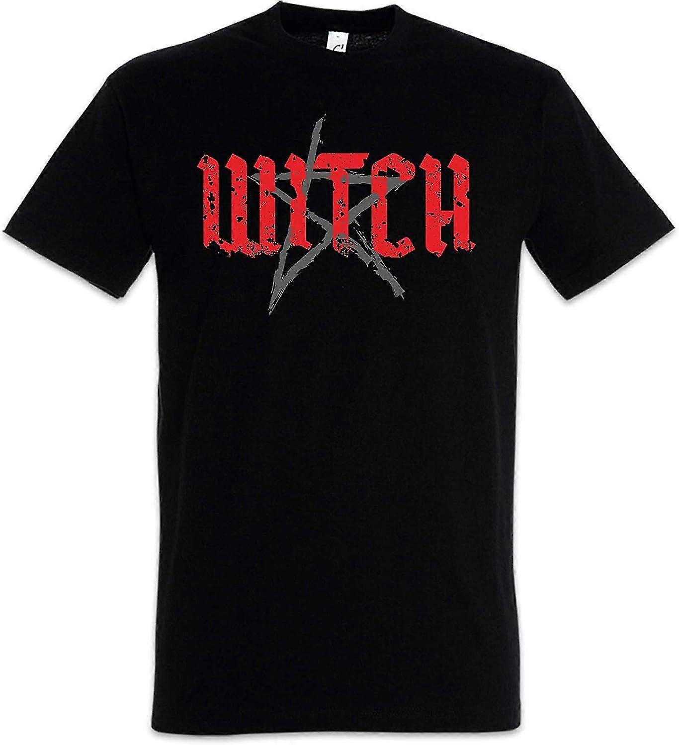 Witch Pentagram Mænd T-shirt