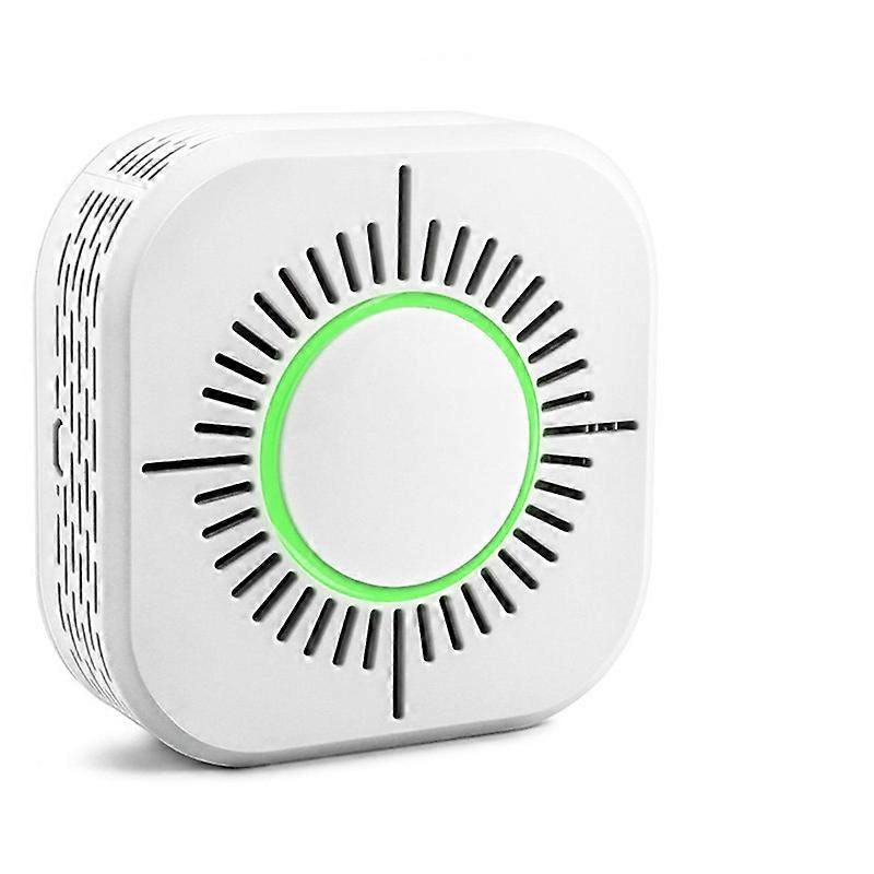 WiFi Function Tuya Smart Life Family Parlor Child Room Home Kitchen Smoke Detector PIR Sound Light Alarm Sensor
