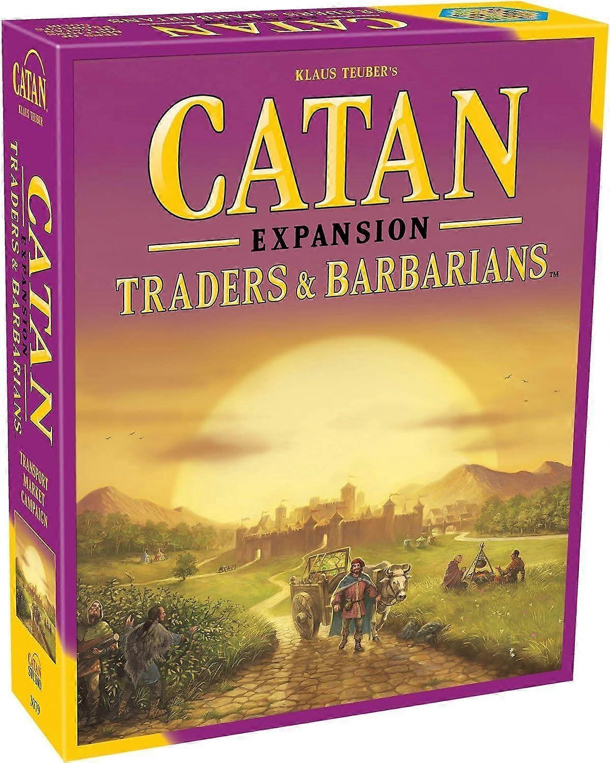 CATAN Traders & Barbarians Board Game Expansion Pack (2015 Refresh)