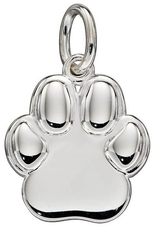 Beginnings Paw Print Charm - Silver