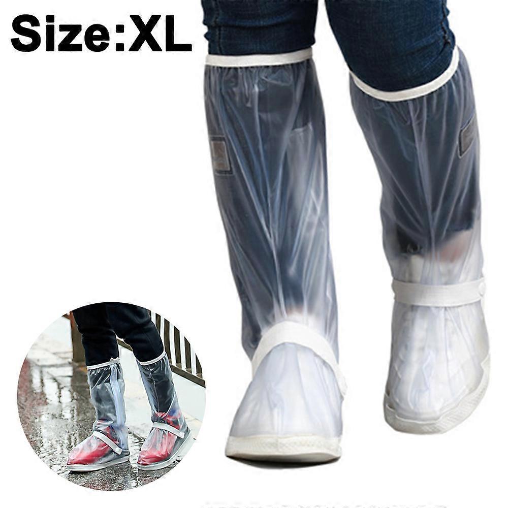 Overshoes Βροχή Μπότες Αδιάβροχο Αντι-Χιόνι Παπουτσιών Καλύπτει Επαναχρησιμοποιήσιμες Μπότες Βροχής Προστατευτικός Εξοπλισμός για Άνδρες και Γυναίκες Γαλόζες
