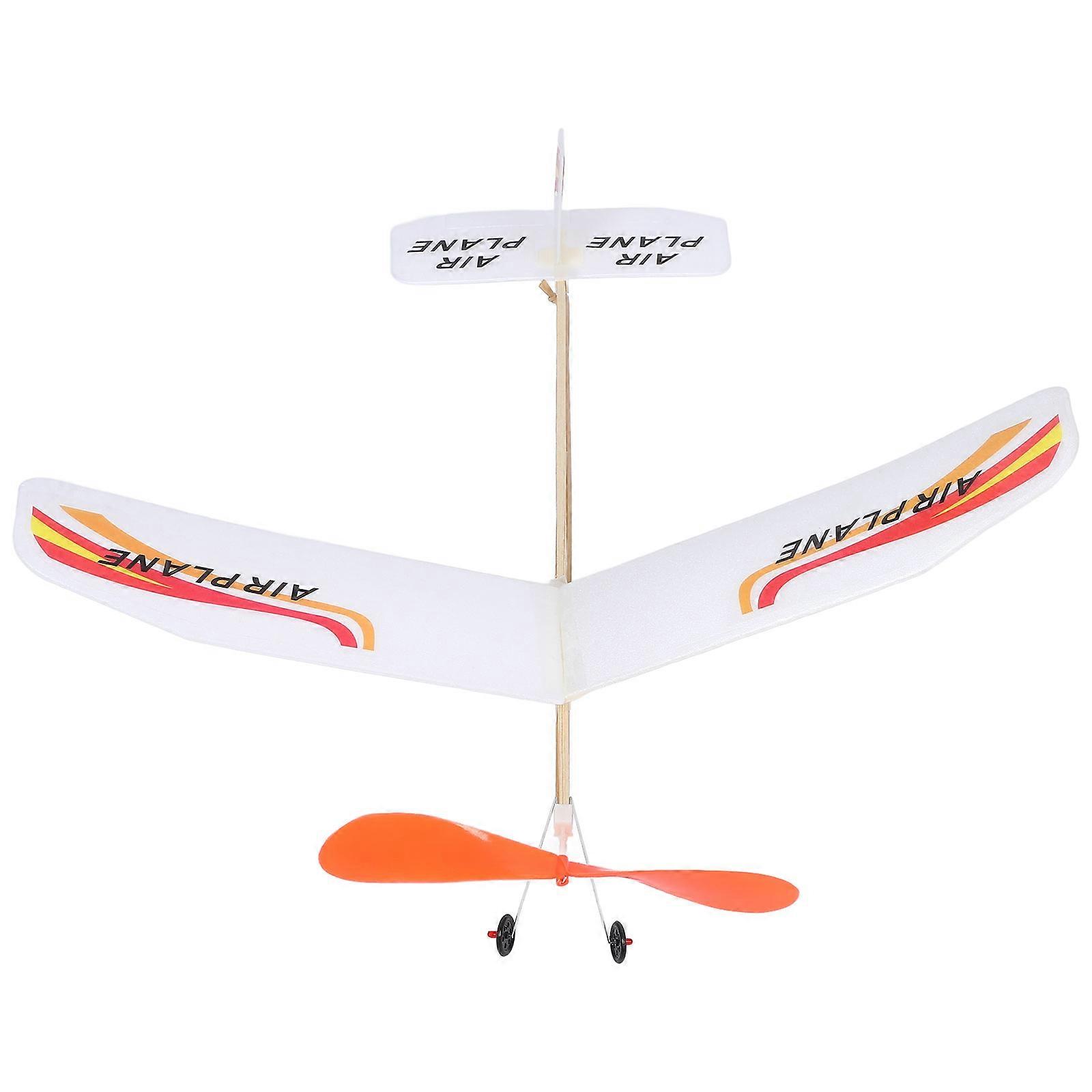 1 ensemble d’élastique motorisé avion modèle garçons bricolage assemblage petit avion modèle intérieur extérieur jouet