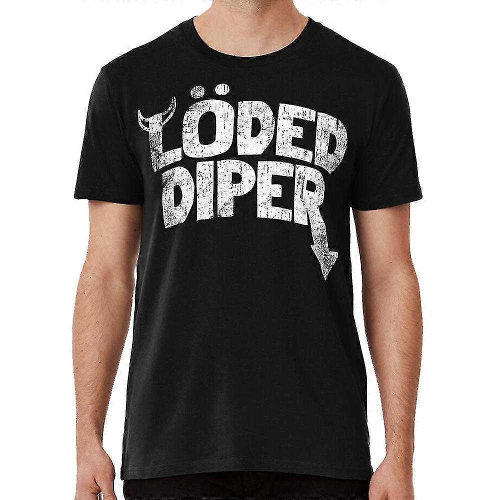Loded diper Crew Neck Triko humor