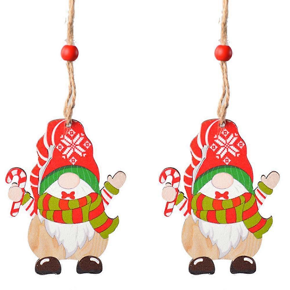 Julprydnader,Julgran Trä hänge dekoration