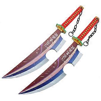 Hashiman Demon Katana - Holzschwert Set Mit Halter & Gürtel Für Cosplay