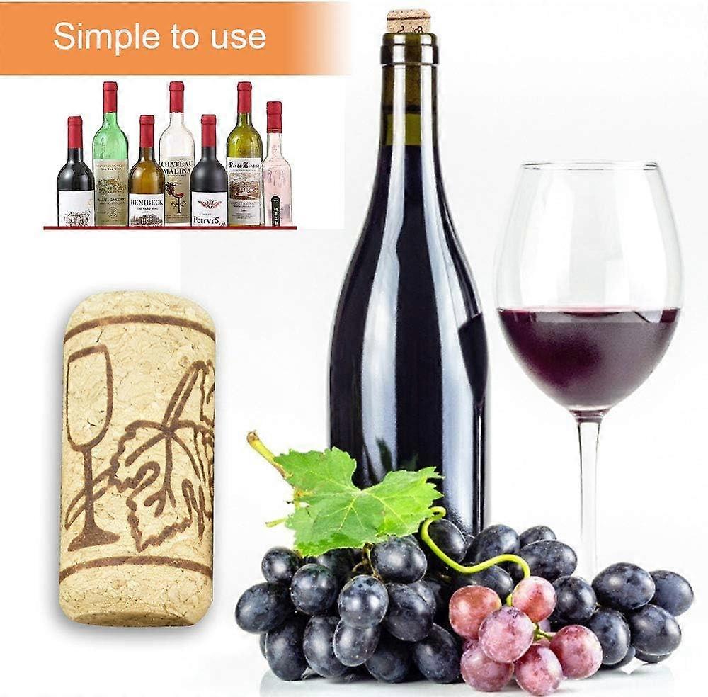 32 Bouchons En Liège Naturels Forme Cône – Pour Boucher Bouteilles De Vin, Liquides Ou Projets DIY - 7