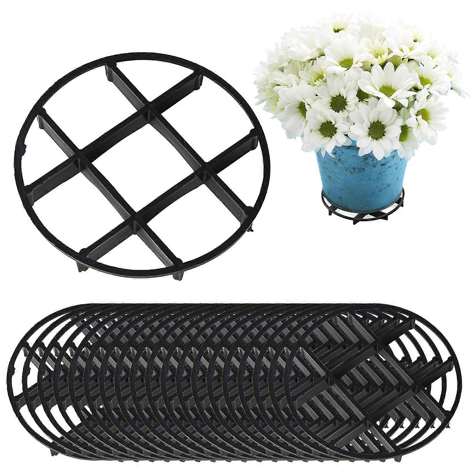 Wiederverwendbares Mesh-Pad Garten-Mesh-Pad Belüftetes Blumentopf-Mesh-Pad Blumentopf-Gitter-Topf-Pads Blumentopf-Dichtung