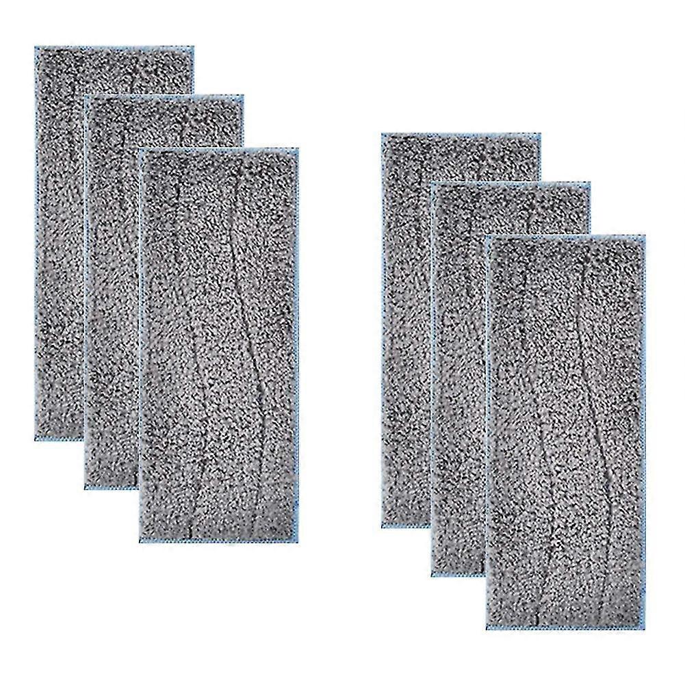 6pcs Washable Mopping Pads Replacement For Irobot Braava Jet M6