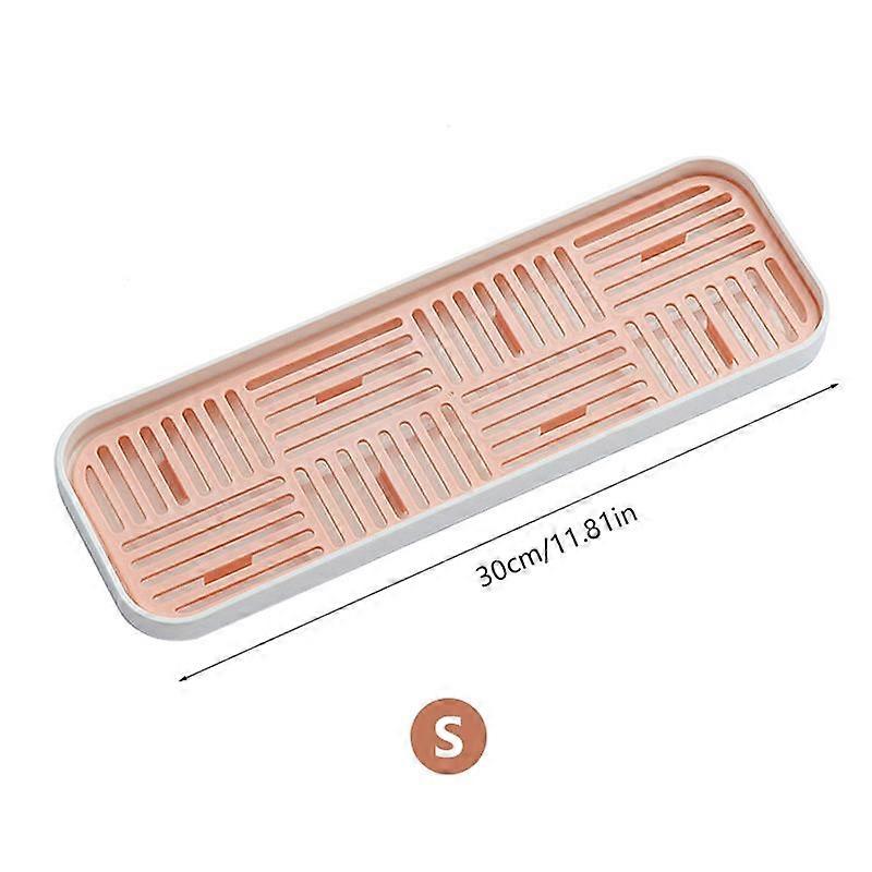 Double Drain Pan Filter Tray Dish Cup Drainer Dryer Dinnerware Drying Rack Worktop Kitchen Organizer Double Layers Tea Cup Plate