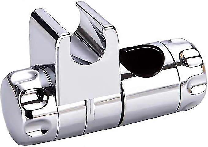 utbytbar handduschhållare, hållare för duschhuvud, justerbar handduschklämma för badrum, justerbar krom abs med 19-22 mm diameter