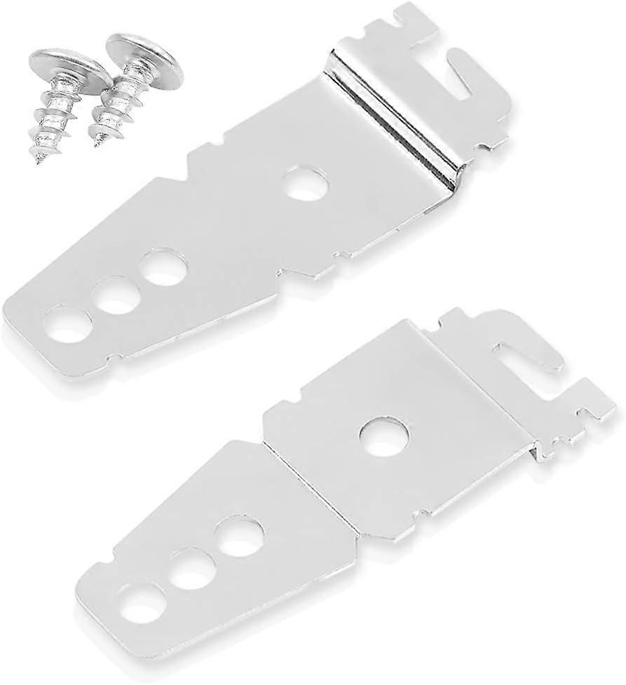 Dishwasher Mounting Bracket Replacement - Whirlpool & KitchenAid (2 Pack)