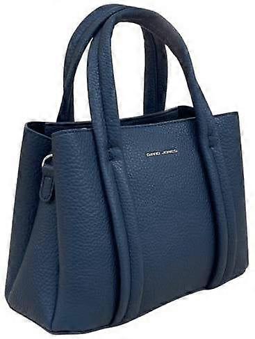 David Jones Medium Square Grab Handbag - Navy