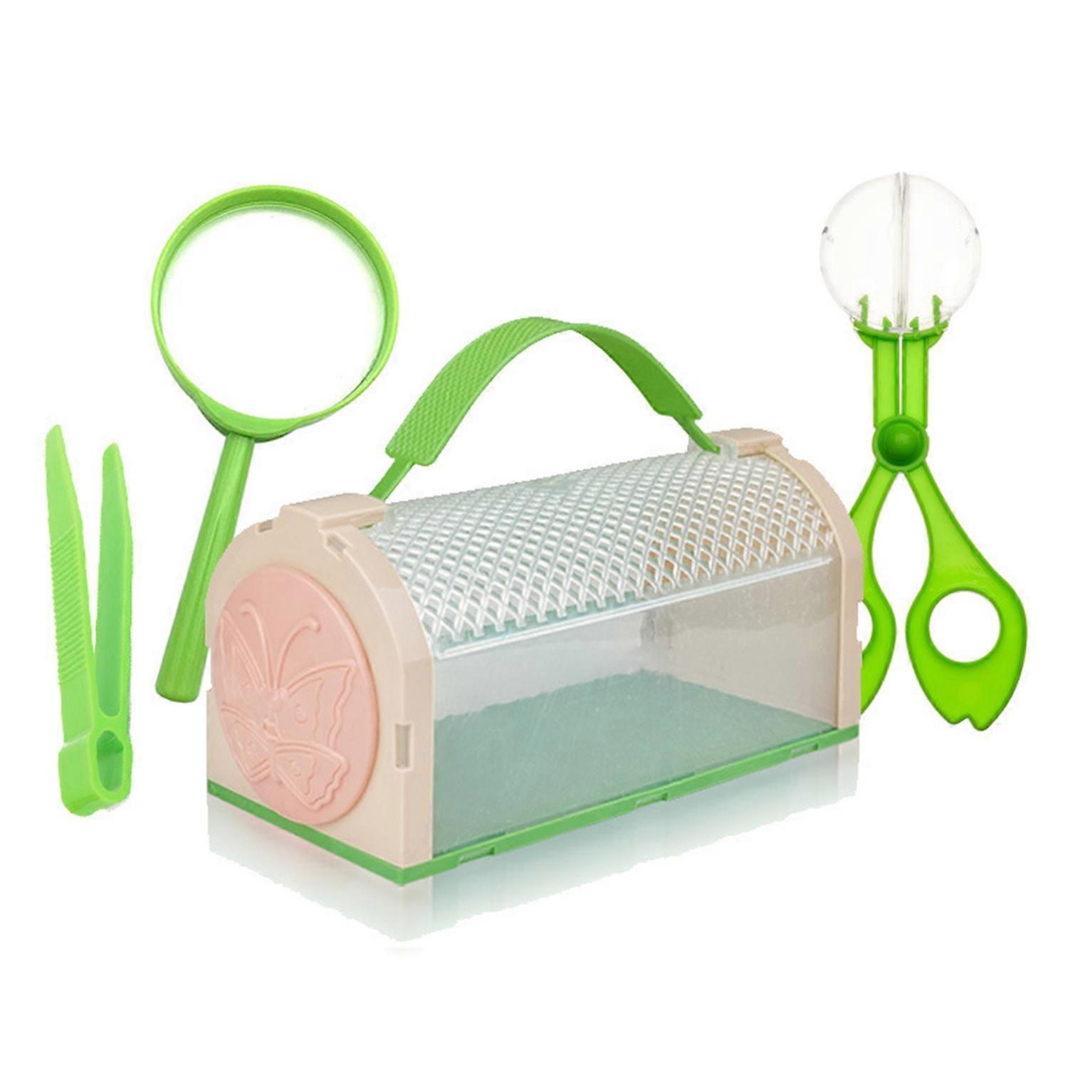Butterflies Cage Interesting Transparent Portable Natural Exploration Stable Force Storage Adventure