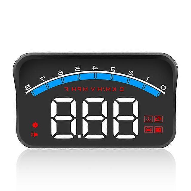 M6S Portable Car HUD OBD2 Car HD LED Digital Table Projector Head-Up Display Automatic Matching Model Plug and Play