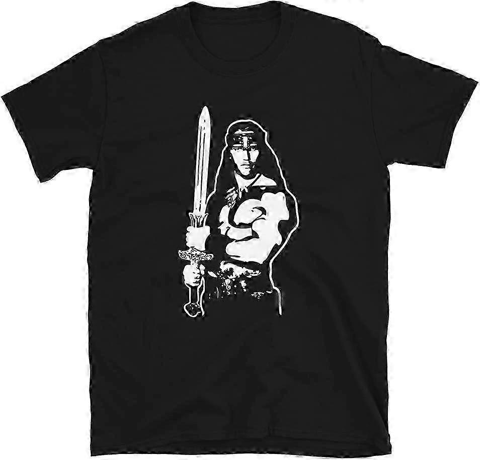 Mod.10 Thulsa Doom Conan A barbár Cimmerian Warrior romboló Crom Valeria Subotai Barbaro Destructor Camiseta póló Retro divatos anyag