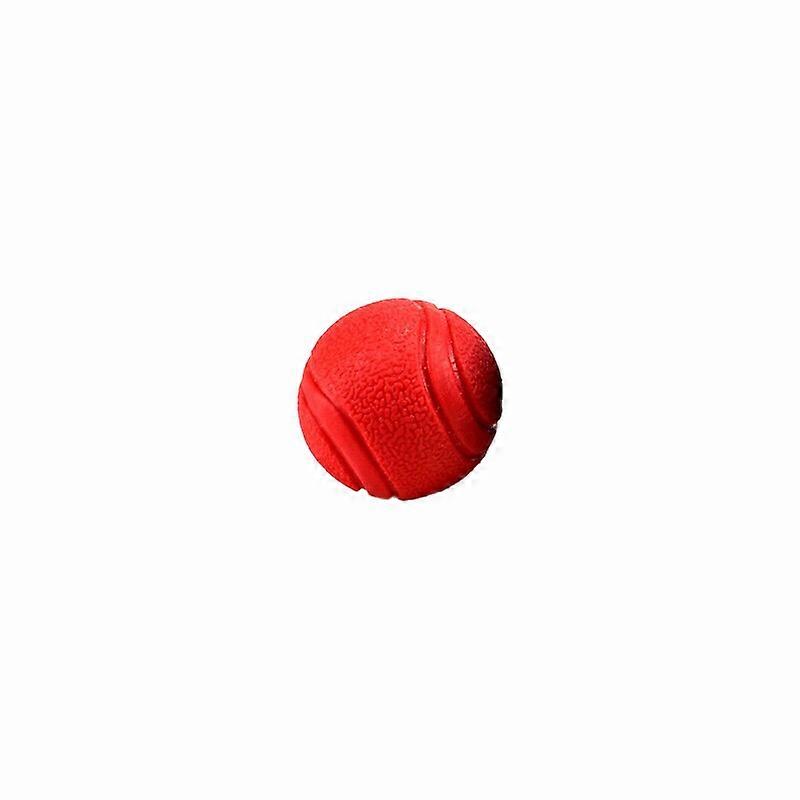 Indestructible Bouncy Rubber Dog Ball - Ideal for Fetch & Chew, Promotes Active Play and Dental Health, Perfect for All Breeds & Sizes
