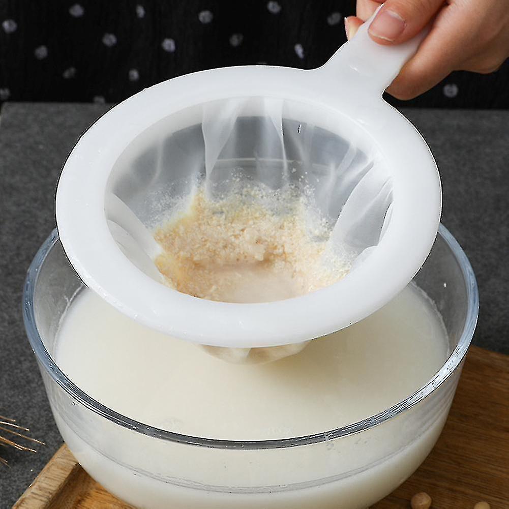 Colanders strainers ultra fine nylon mesh filtering strainer for kitchen use 100 mesh