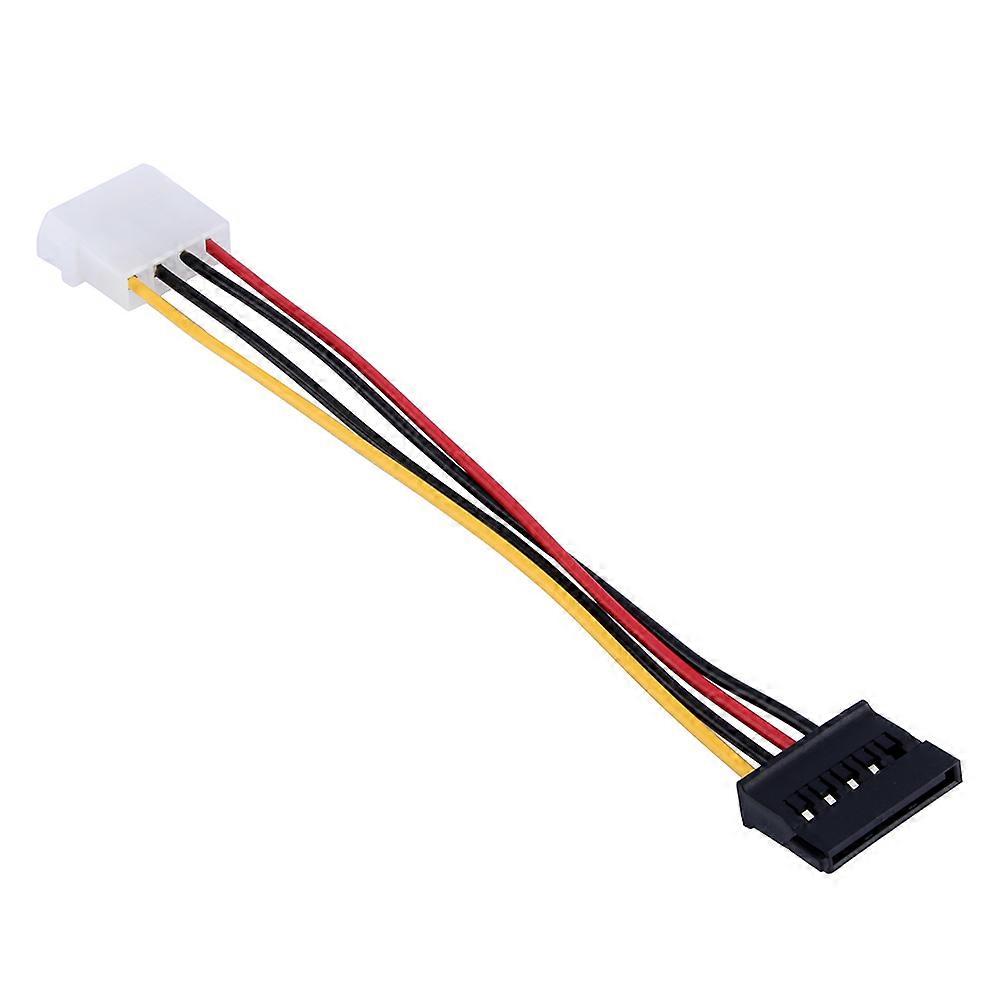 4-Pin IDE to SATA Power Adapter Cable for 3.5 HDD CD Drive Compatibility and Usage