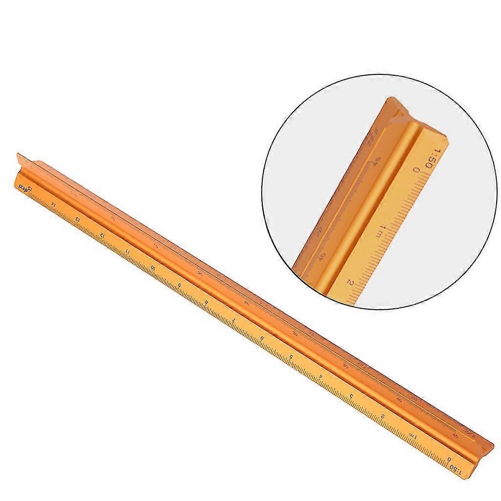 Architectural Scale Ruler 12" Triangular Scale Scale Ruler For Blueprint